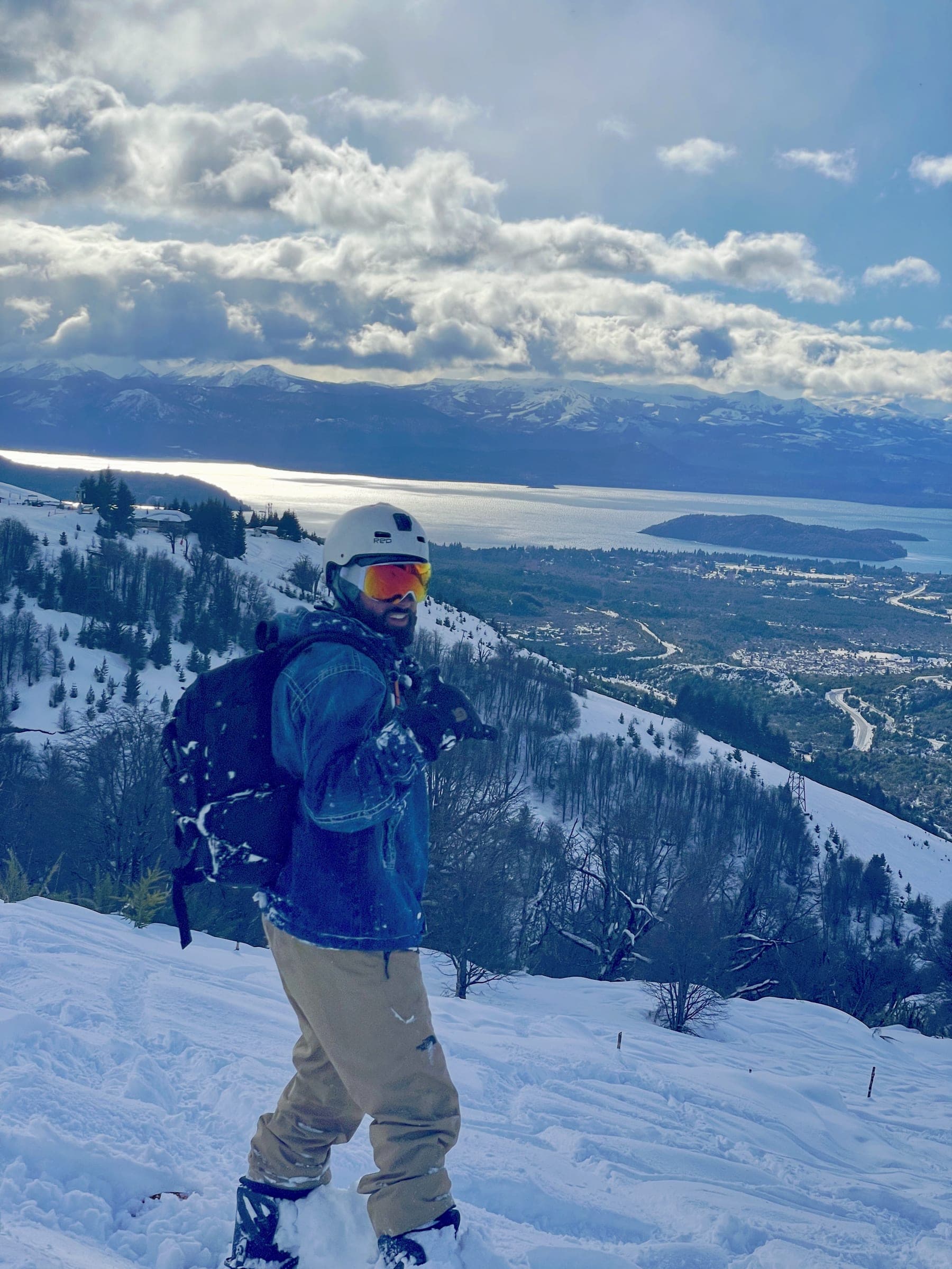 The landscape around Bariloche